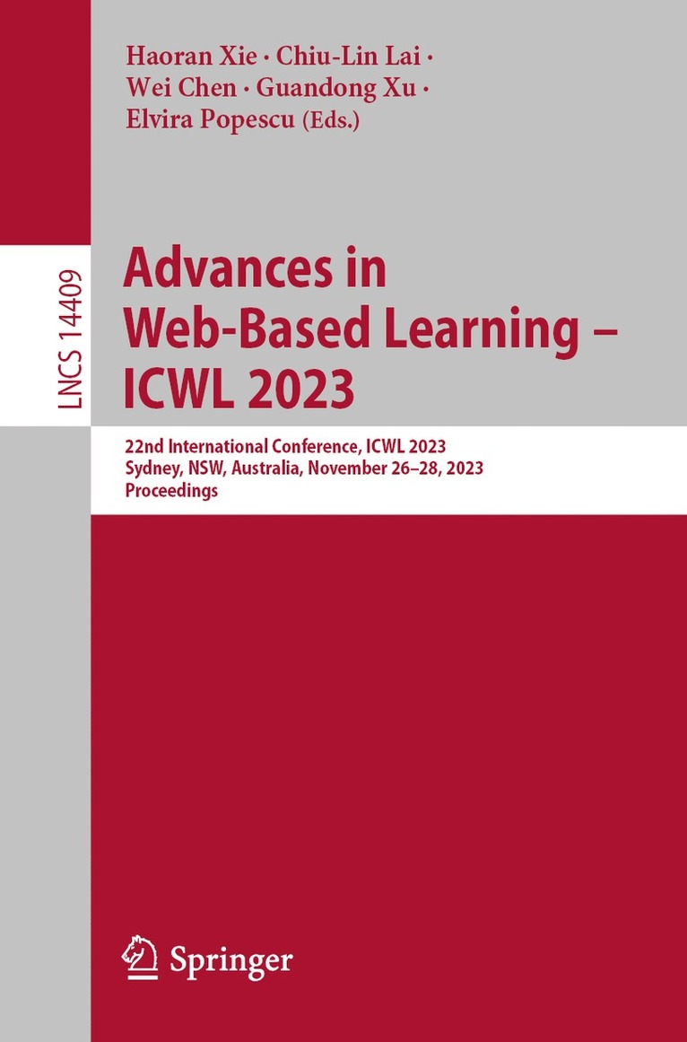 Advances in Web-Based Learning  ICWL 2023 1