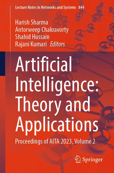 bokomslag Artificial Intelligence: Theory and Applications