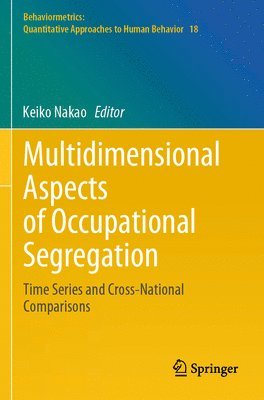 bokomslag Multidimensional Aspects of Occupational Segregation