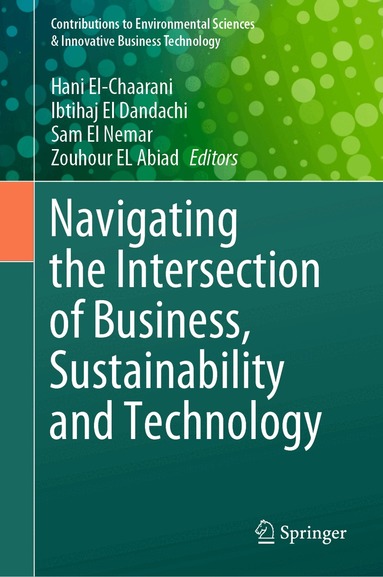 Hani El-Chaarani, Ibtihaj El Dandachi, Sam El Nemar, Zouhour EL Abiad - Navigating the Intersection of Business, Sustainability and Technology, Inbunden