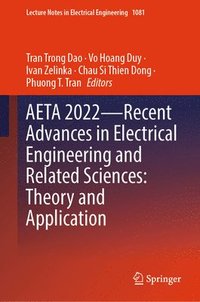 bokomslag AETA 2022Recent Advances in Electrical Engineering and Related Sciences: Theory and Application