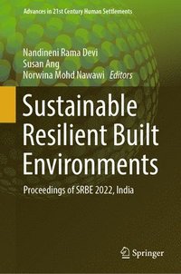 bokomslag Sustainable Resilient Built Environments