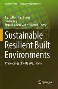 bokomslag Sustainable Resilient Built Environments