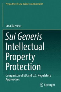 bokomslag Sui Generis Intellectual Property Protection