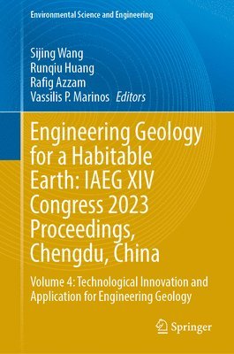 Engineering Geology for a Habitable Earth: IAEG XIV Congress 2023 Proceedings, Chengdu, China 1