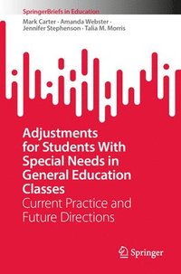 bokomslag Adjustments for Students With Special Needs in General Education Classes