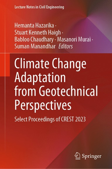 bokomslag Climate Change Adaptation from Geotechnical Perspectives