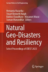 bokomslag Natural Geo-Disasters and Resiliency