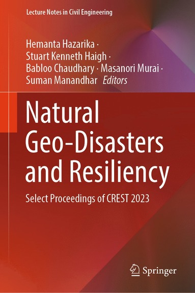 bokomslag Natural Geo-Disasters and Resiliency