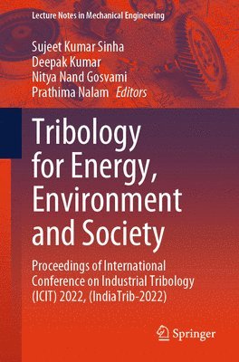 bokomslag Tribology for Energy, Environment and Society