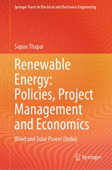 bokomslag Renewable Energy: Policies, Project Management and Economics