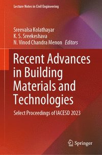 bokomslag Recent Advances in Building Materials and Technologies