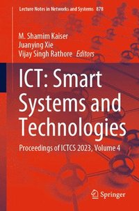 bokomslag ICT: Smart Systems and Technologies