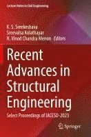 bokomslag Recent Advances in Structural Engineering