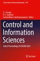 bokomslag Control and Information Sciences