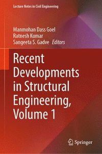 bokomslag Recent Developments in Structural Engineering, Volume 1