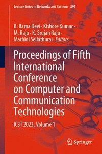 bokomslag Proceedings of Fifth International Conference on Computer and Communication Technologies