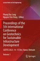 bokomslag Proceedings of the 5th International Conference on Geotechnics for Sustainable Infrastructure Development