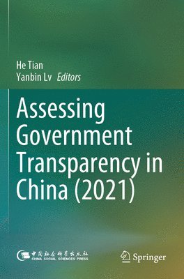 bokomslag Assessing Government Transparency in China (2021)