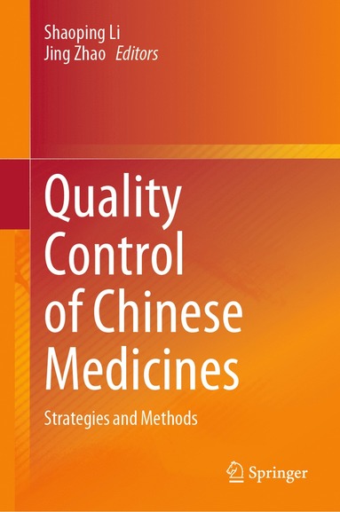 bokomslag Quality Control of Chinese Medicines