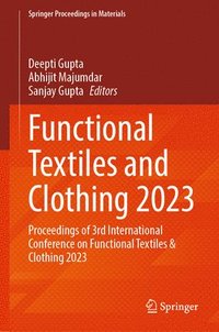 bokomslag Functional Textiles and Clothing 2023