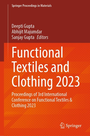 Deepti Gupta, Abhijit Majumdar, Sanjay Gupta - Functional Textiles and Clothing 2023, Inbunden