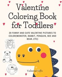 bokomslag Valentine Coloring Book for Toddlers