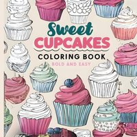 bokomslag Sweet Cupcakes Coloring Book