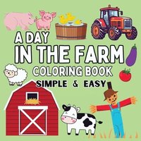 bokomslag On the Farm Coloring Book