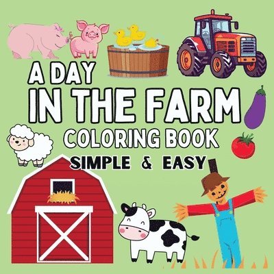 On the Farm Coloring Book 1