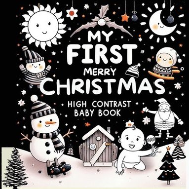 bokomslag High Contrast Baby Book - Merry Christmas