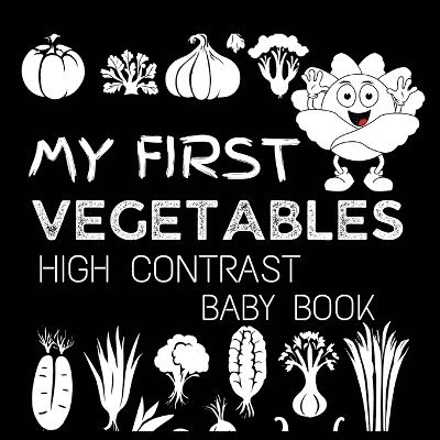 High Contrast Baby Book - Vegetables 1