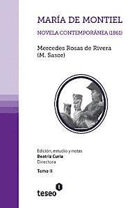 bokomslag María de Montiel: Novela contemporánea (1861)