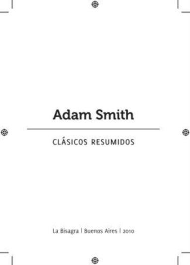 bokomslag Clásicos Resumidos: Smith