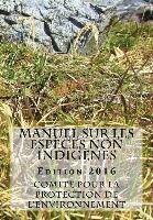 Manuel sur les espèces non indigènes. Édition 2016