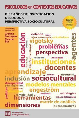 bokomslag Psicólogos en contextos educativos: Diez años de investigación desde una perspectiva sociocultural