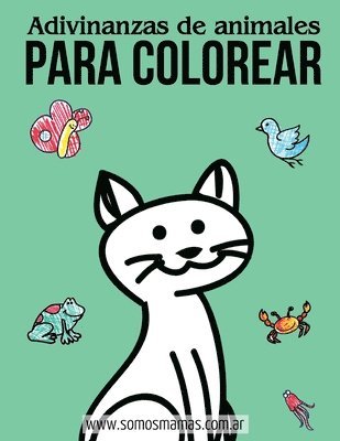 bokomslag Adivinanzas de Animales para Colorear