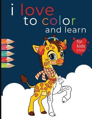 I love to color and learn for kids 1