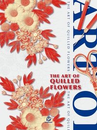 bokomslag art of quilled flowers
