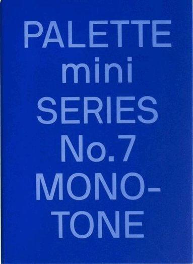 Victionary - Palette Mini Series 07: Monotone, Häftad
