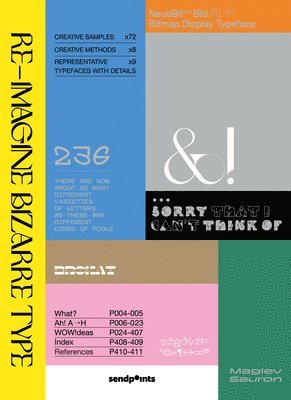 bokomslag Re-Imagine Bizarre Type