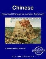 bokomslag Standard Chinese: A modular Approach - Module 'Marriage, Birth and Death' Text
