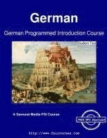 bokomslag German Programmed Introduction Course - Student Text