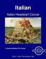 bokomslag Italian Headstart Course - Modules 1-3