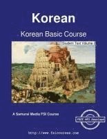 Korean Basic Course - Student Text Volume 2 1