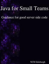 bokomslag Java for Small Teams - Guidance for good server side code
