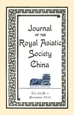 Journal of the Royal Asiatic Society China November 2018 1