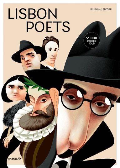 Lisbon Poets. Camões, Cesário, Sá-Carneiro, Florbela, Pessoa, Häftad