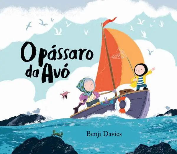 Benji Davies - Noa och farmor flax (Portugisiska), Inbunden. Tillgänglighet: Tillfälligt slut