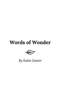 bokomslag Words of Wonder